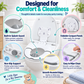 Foldable Kids Potty Training Toilet Seat