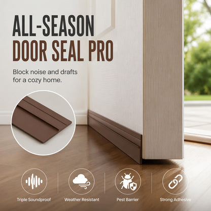 🔥50% OFF!!📢🚪 Weatherproof Door Draft Stopper – Keep Draughts, Dust & Noise Out 🌬️