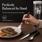Stainless Steel Flatware Set for Hotel and Home Use