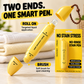 🥳2026 HOT SALE🥳💞50K+ SOLD! 🚗🧽 50% OFF!Portable Dual-Head Stain Remover Pen