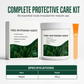 Tree Trunk Whitewash Protective Set 300g with Brush for Frost and Insect Protection on Roadside Trees
