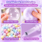DIY Clay Squeeze Ball Craft Kit Slow Stress Relief Handmade Toy Set for Kids