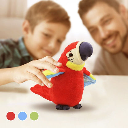 Interactive Talking Parrots Plush Toy