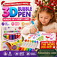 🔥Buy 3 Get 2 Free! 🔮Magic Pen – Draw 3D with one stroke!🎄 DIY Bubble Popcorn Drawing Pens